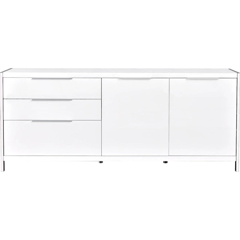 Commode moderne à 3 tiroirs laquée