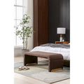 Pouffe en tissu, Banc de chambre, Banc à chaussures