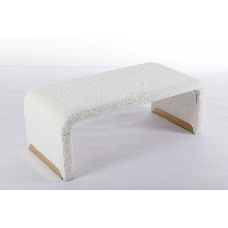 Pouffe en tissu, Banc de chambre, Banc à chaussures