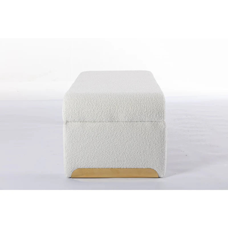 Pouffe en tissu, Banc de chambre, Banc à chaussures