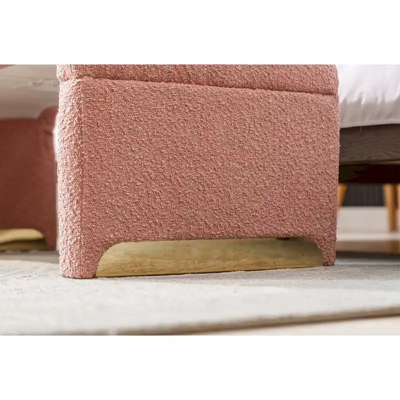 Pouffe en tissu, Banc de chambre, Banc à chaussures