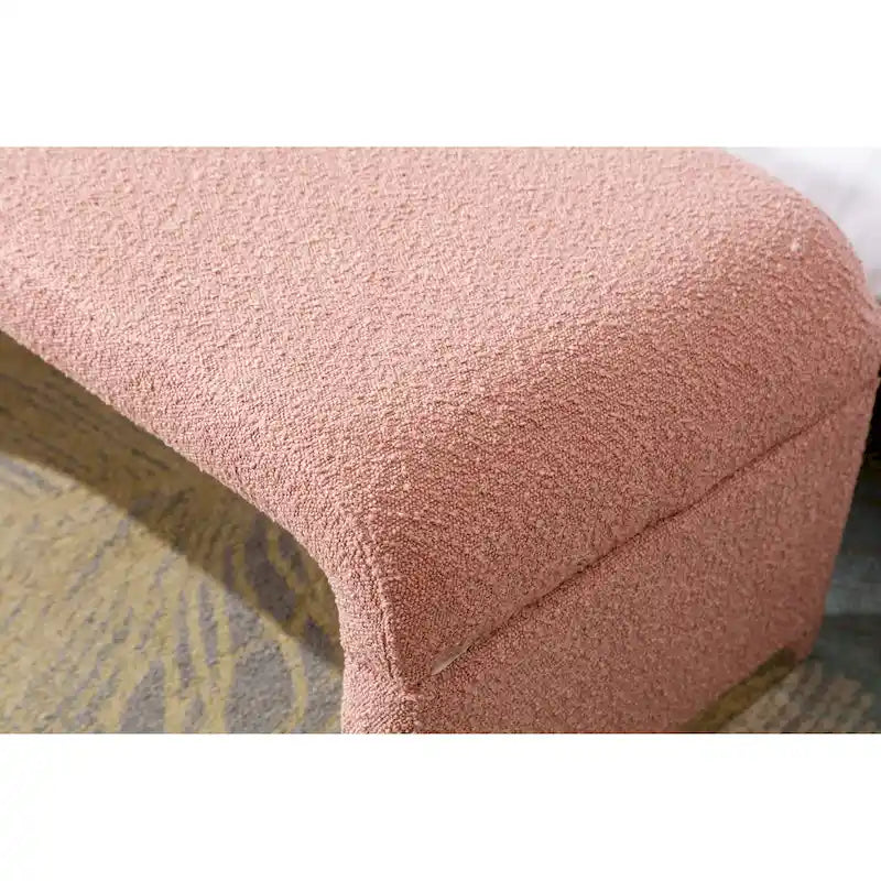 Pouffe en tissu, Banc de chambre, Banc à chaussures