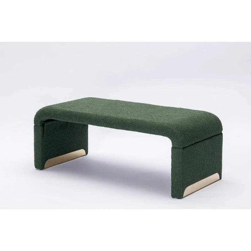 Pouffe en tissu, Banc de chambre, Banc à chaussures
