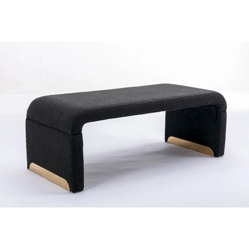 Pouffe en tissu, Banc de chambre, Banc à chaussures