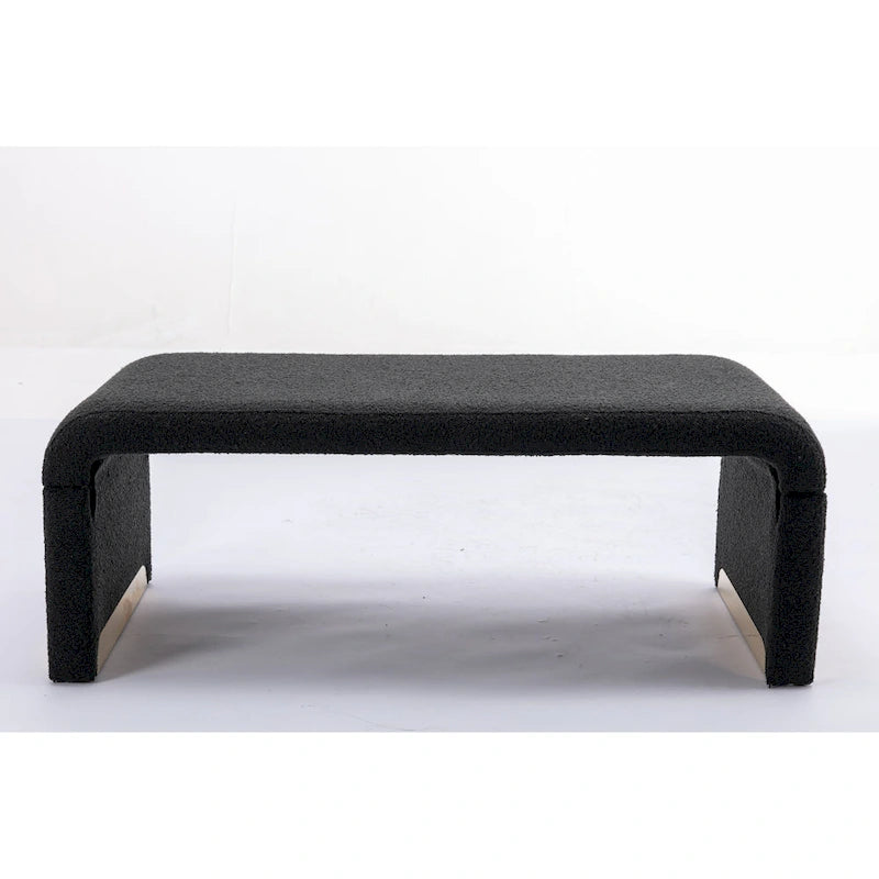 Pouffe en tissu, Banc de chambre, Banc à chaussures